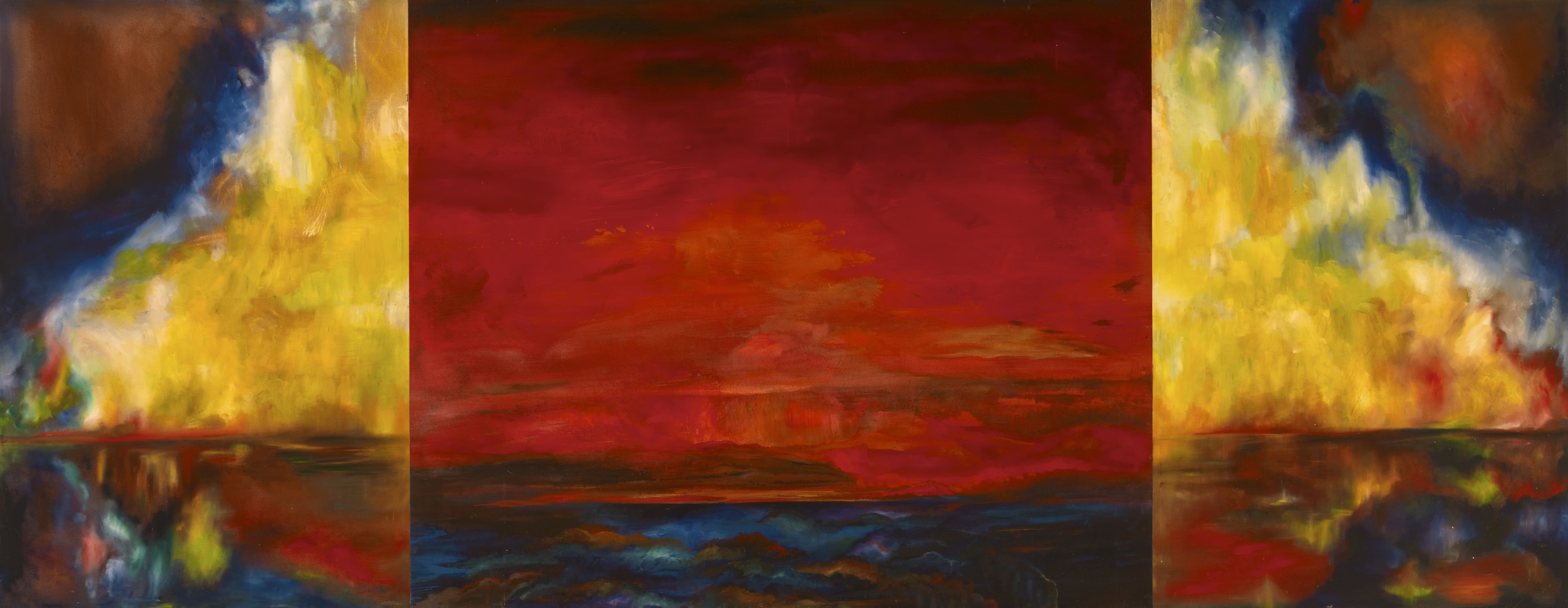 Red Opening Yellow Sky.
