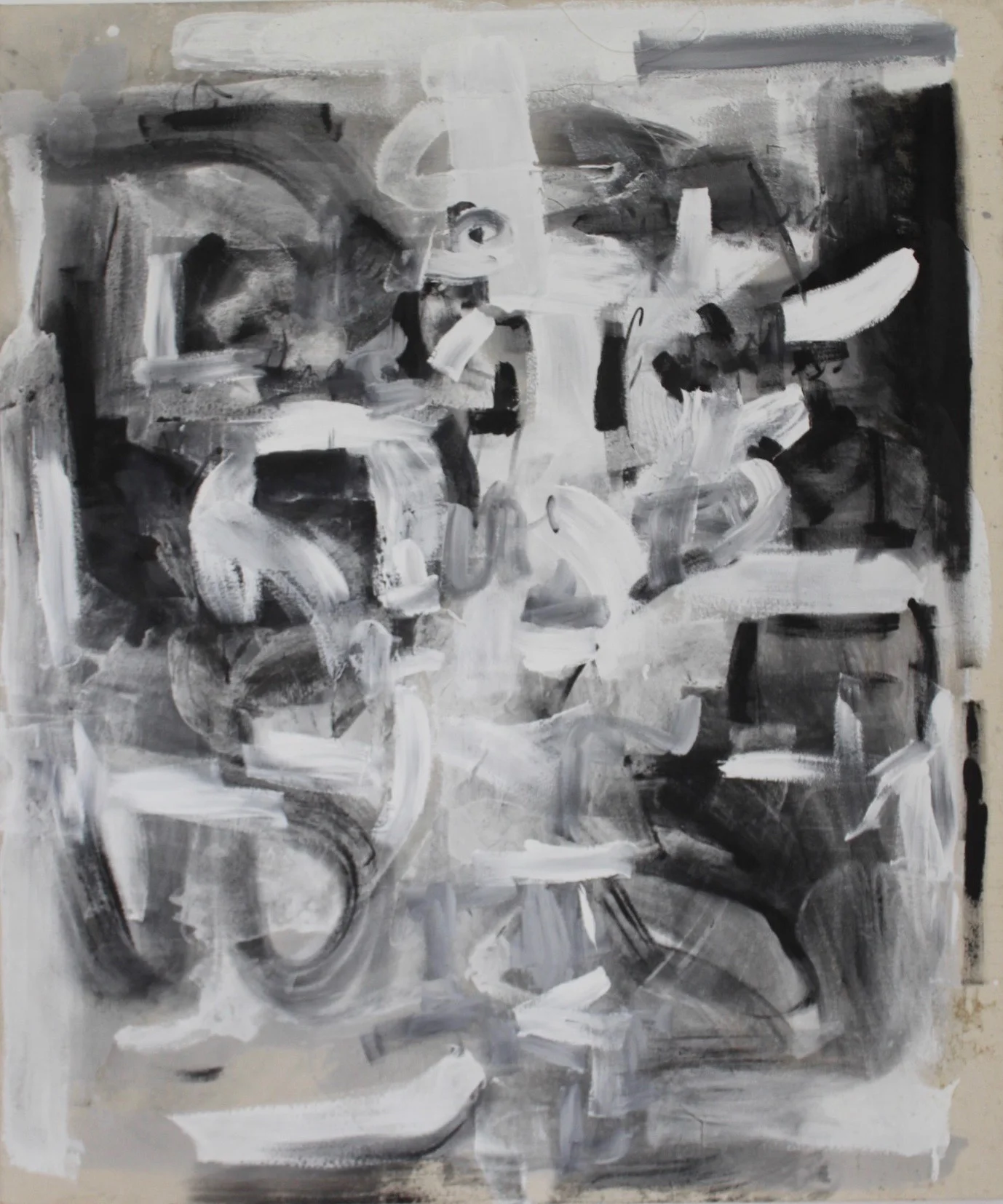Untitled Abstract White Series 12.