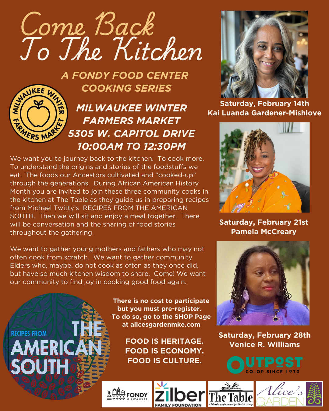 COME BACK TO THE KITCHEN Series