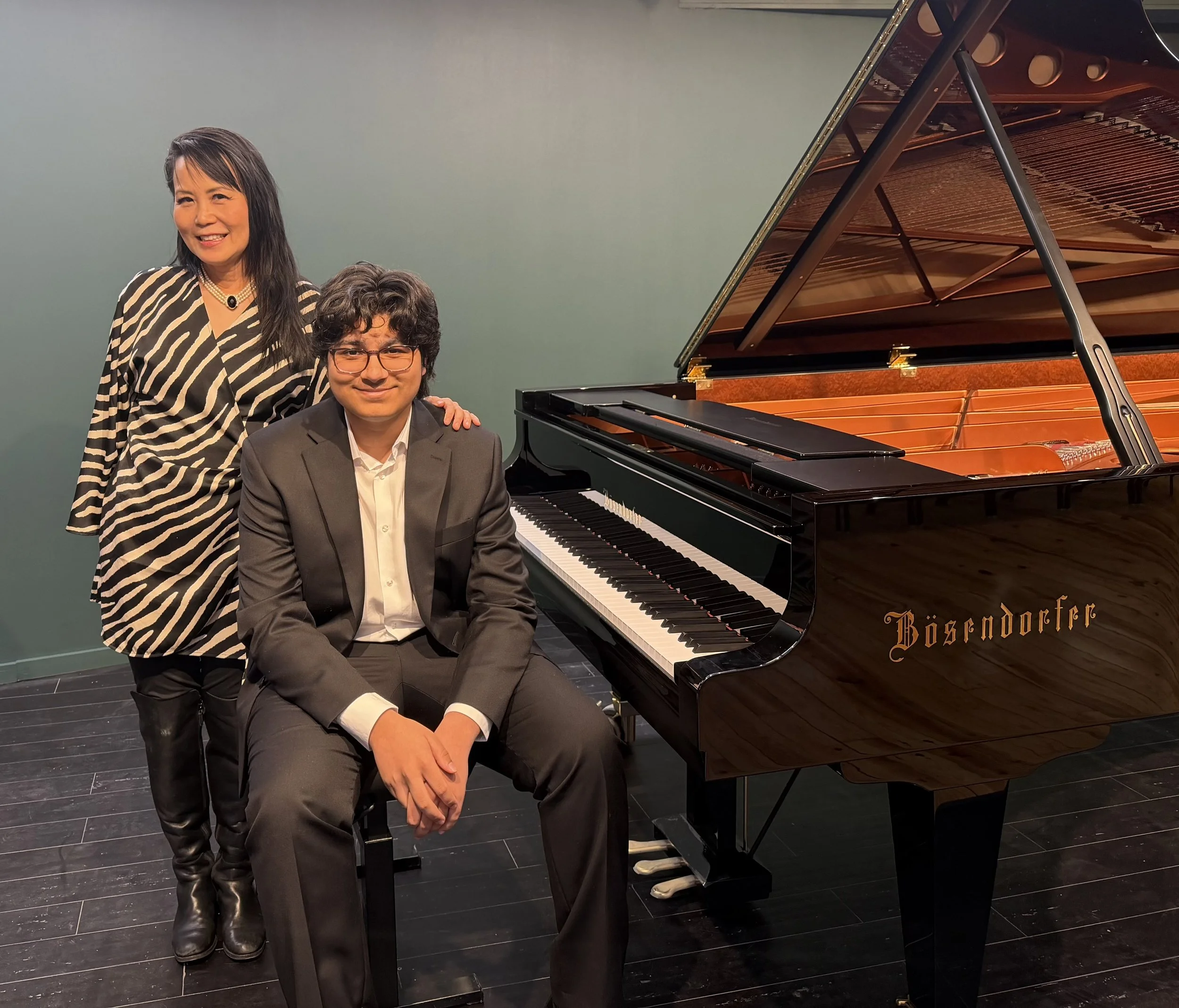Premiere performance of my piece "Twilight Dance" by winner of Ruth Davidson Competition, Luca Daptardar