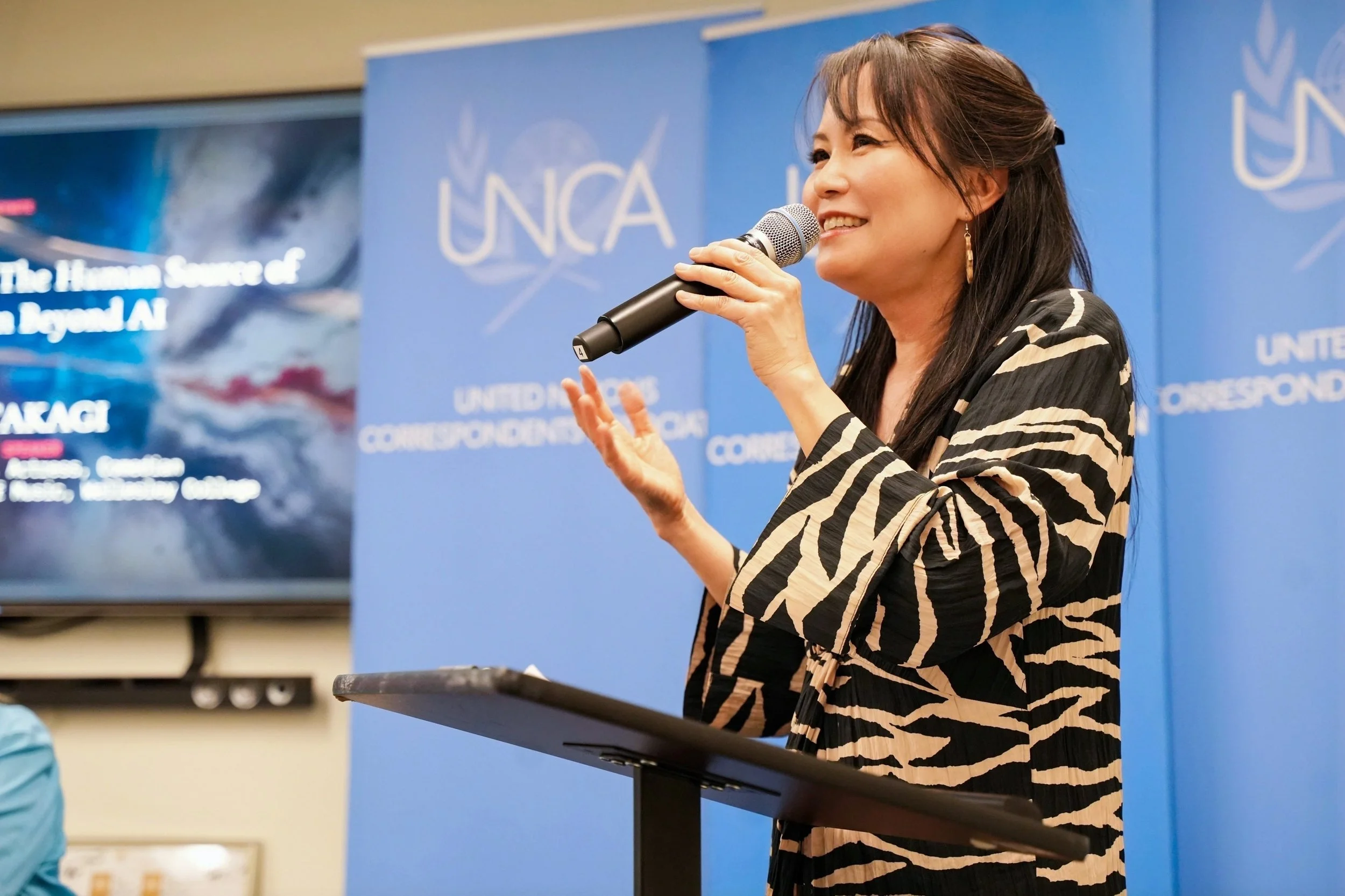 Gave a keynote speech at the United nations on the topic of Play! 