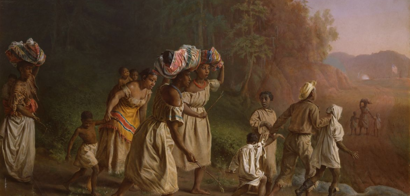 On to Liberty (1867), Artist: Theodor Kaufmann