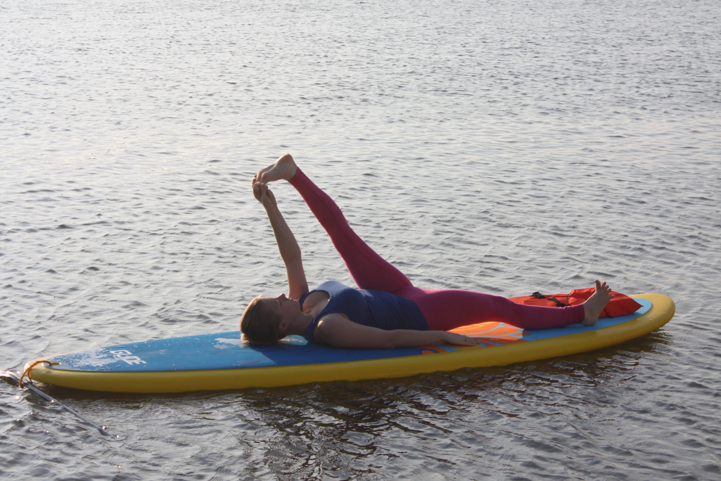 Supta Hasta Padangusthasana (Reclining Hand-to-big-toe-pose)