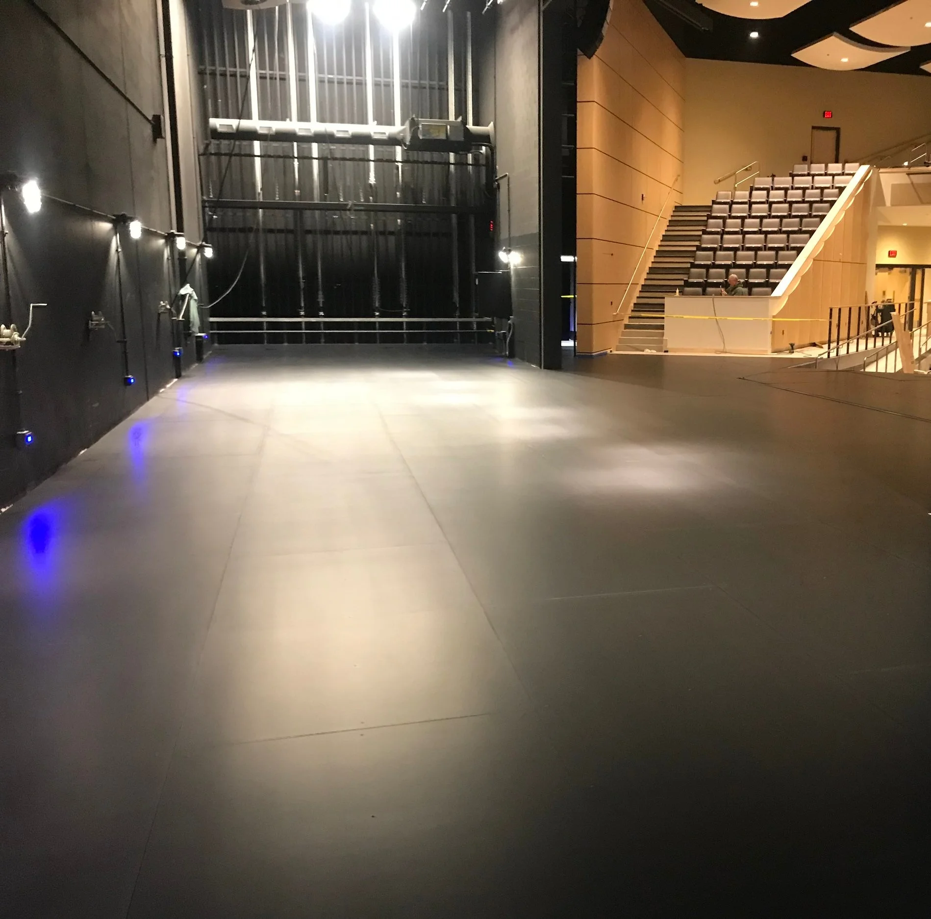 Auditorium Stage Painting Floor Care Concepts Auditorium Stage Painting Floor Care