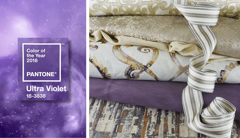 Color up your Interiors with beautiful fabrics and trims.