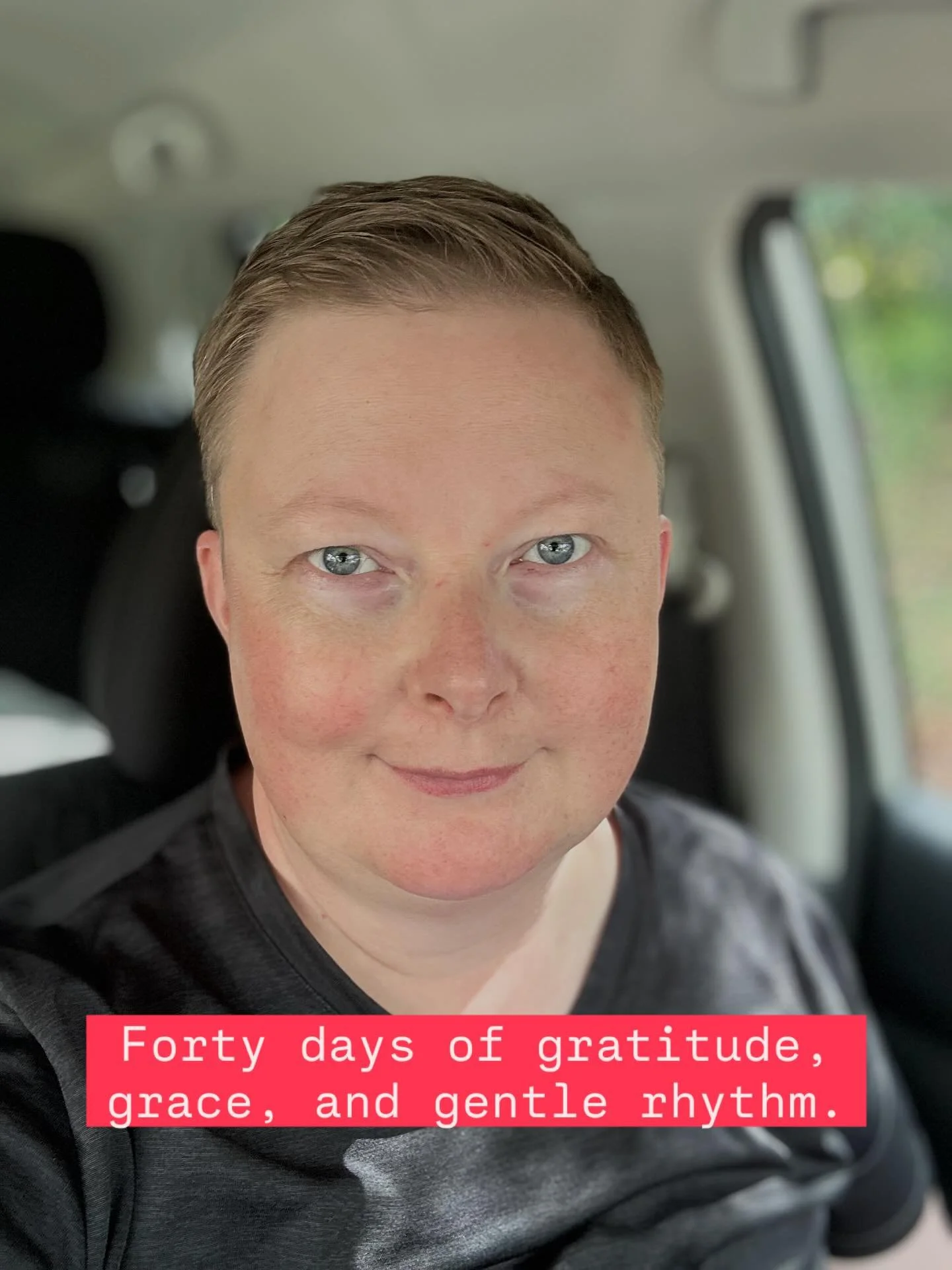 This isn&rsquo;t a challenge.
It&rsquo;s a circle &mdash; small, quiet, and rooted in real life.

For 40 days (Nov 3&ndash;Dec 13), you&rsquo;ll receive one short prompt inside Voxer.

You can share your reflection or simply listen and breathe.

No p