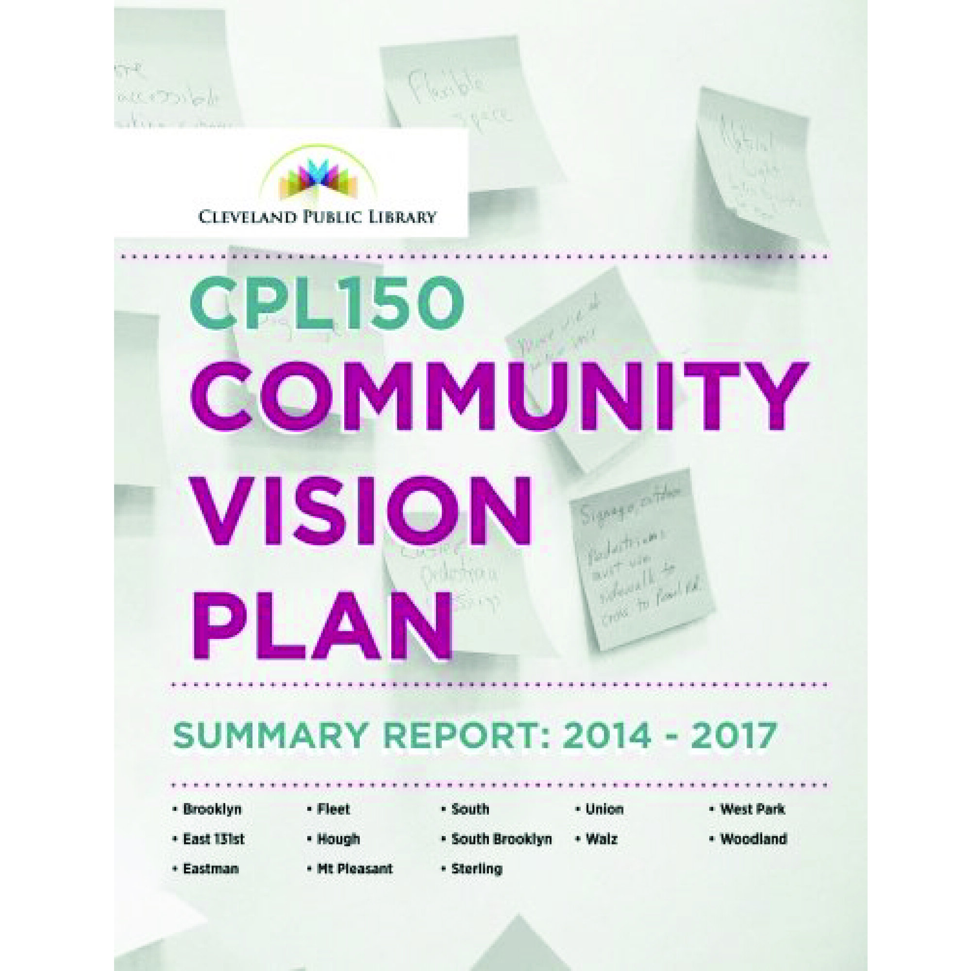 CPL150 Community Vision Plan: Summary