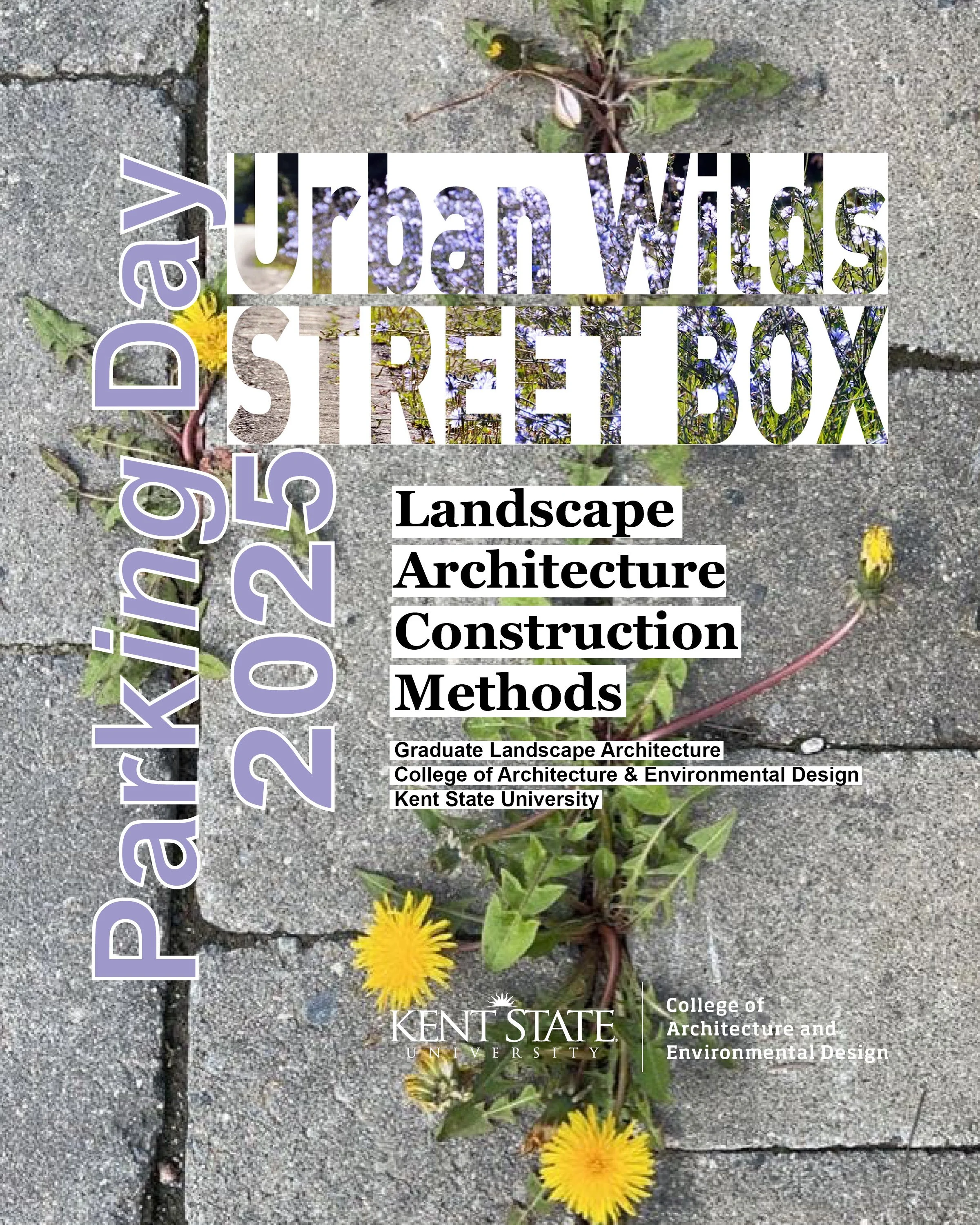 KSU's Master of Landscape Architecture Program presents Park(ing) Day 2025!