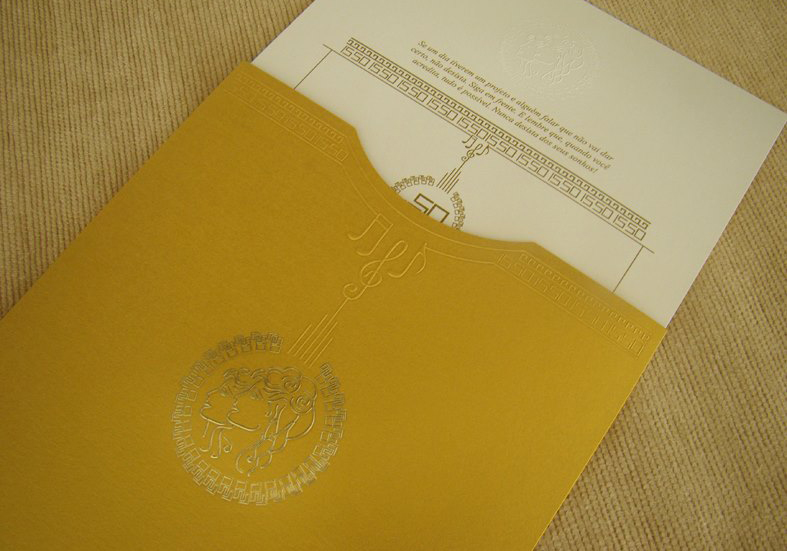 convite + envelope