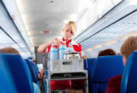 "The long days I work as a flight attendant have gotten easier ."