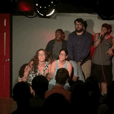 This GIF HAPPENED. We are in a Clown Car!