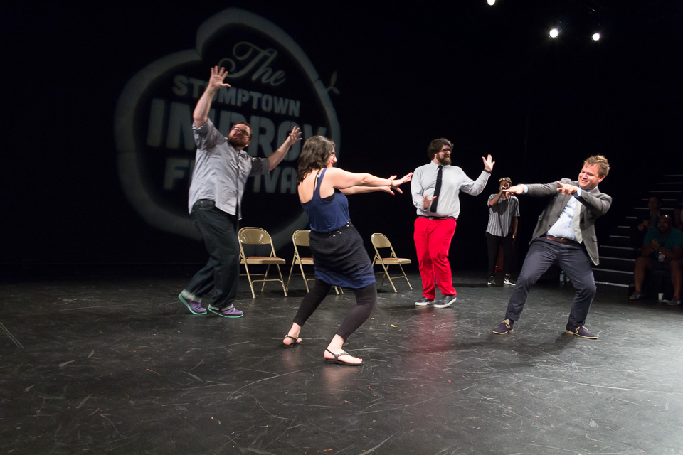 With North Coast at Stumptown Improv Fest (Portland, OR)