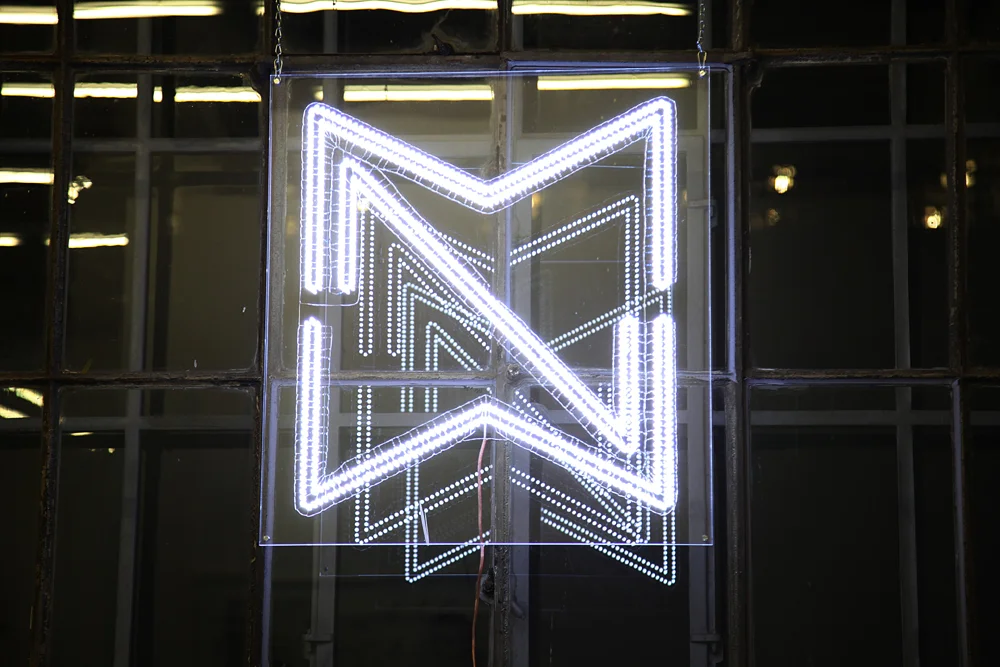 MNW | MalerinnenNetzWerk, lightwork by Katharina Arndt, 2017
