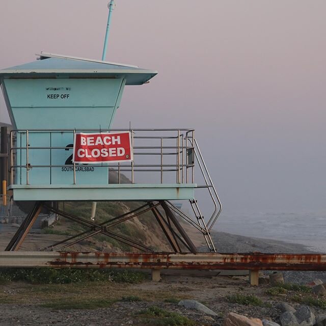 At this unprecedented time one could speculate... The words behind Beach Closed have meaning; hopefully a lesson that stands for truth can come forth. The value of meaning is a leading voice in times of uncertainty. Looking forward to moving forward 