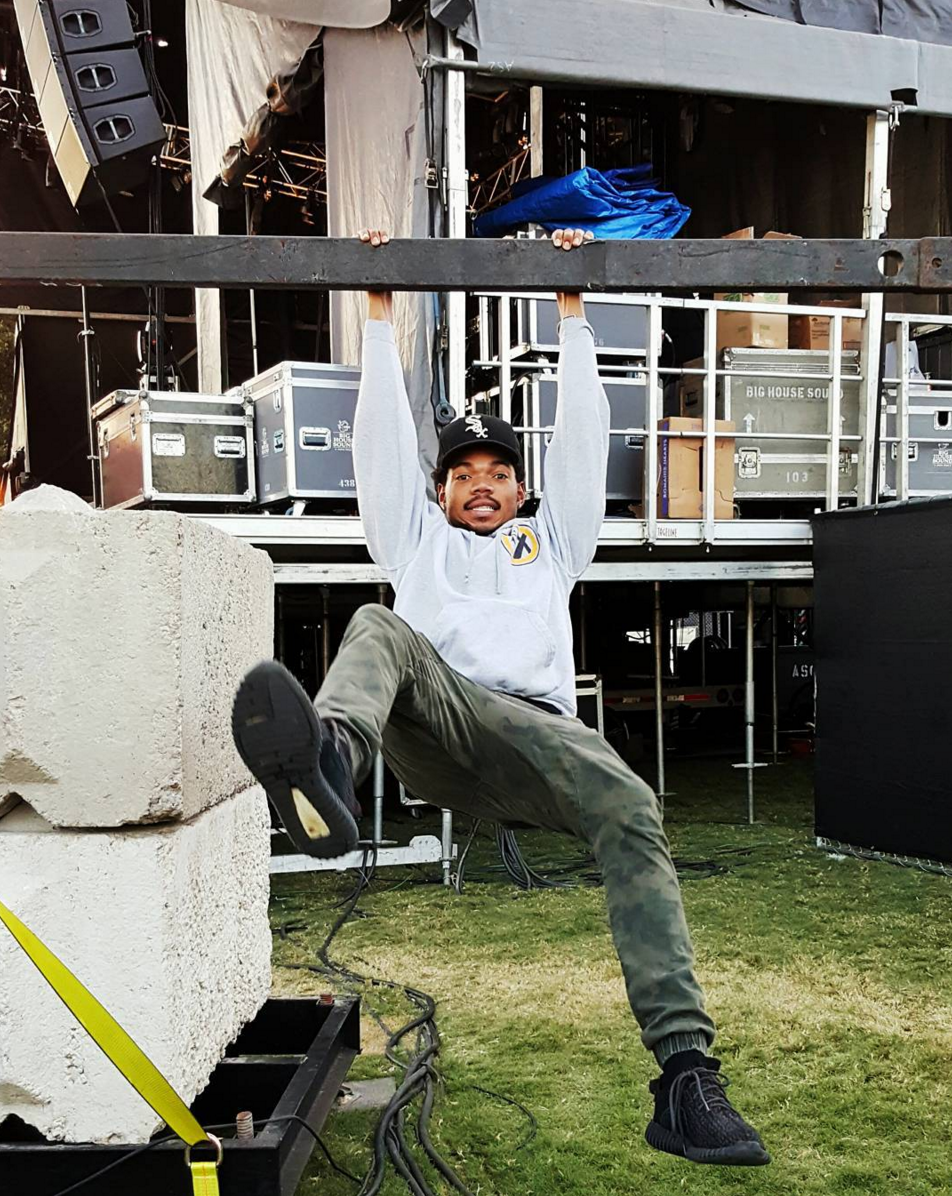 Chance the Rapper at ACL 2015 for Samsung