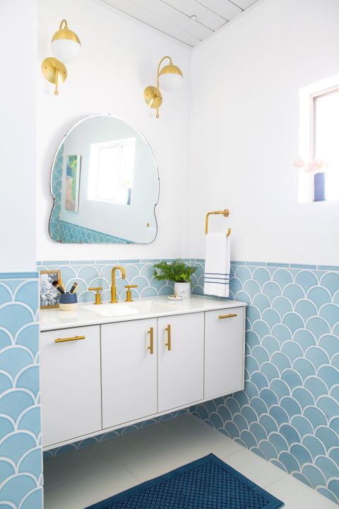 Statement Bathroom Mirrors