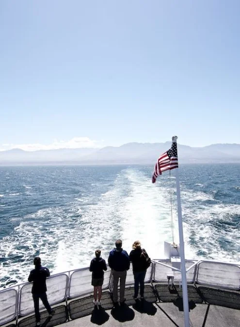 Ferry ride from Port Angeles to Victoria