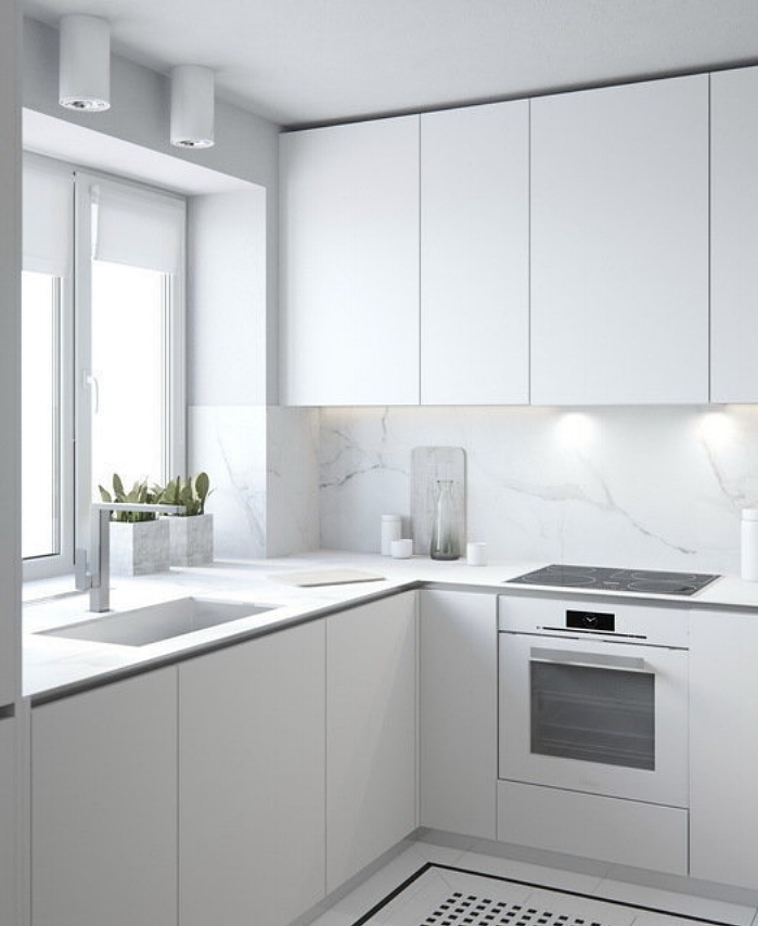 interior inspiration: white kitchen