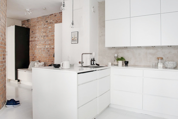 White kitchen