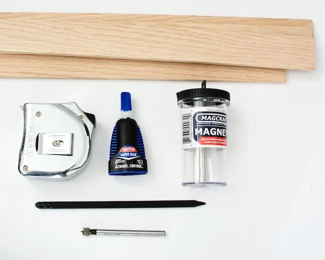 DIY art hanger tutorial: supplies