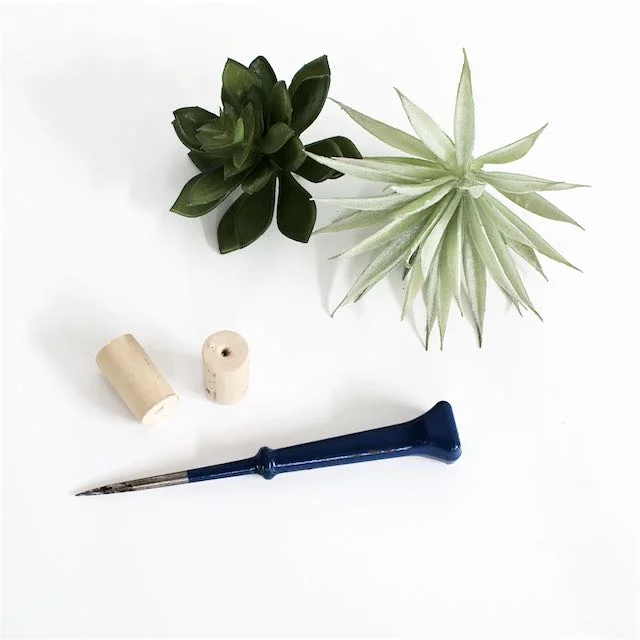 DIY faux succulents tutorial