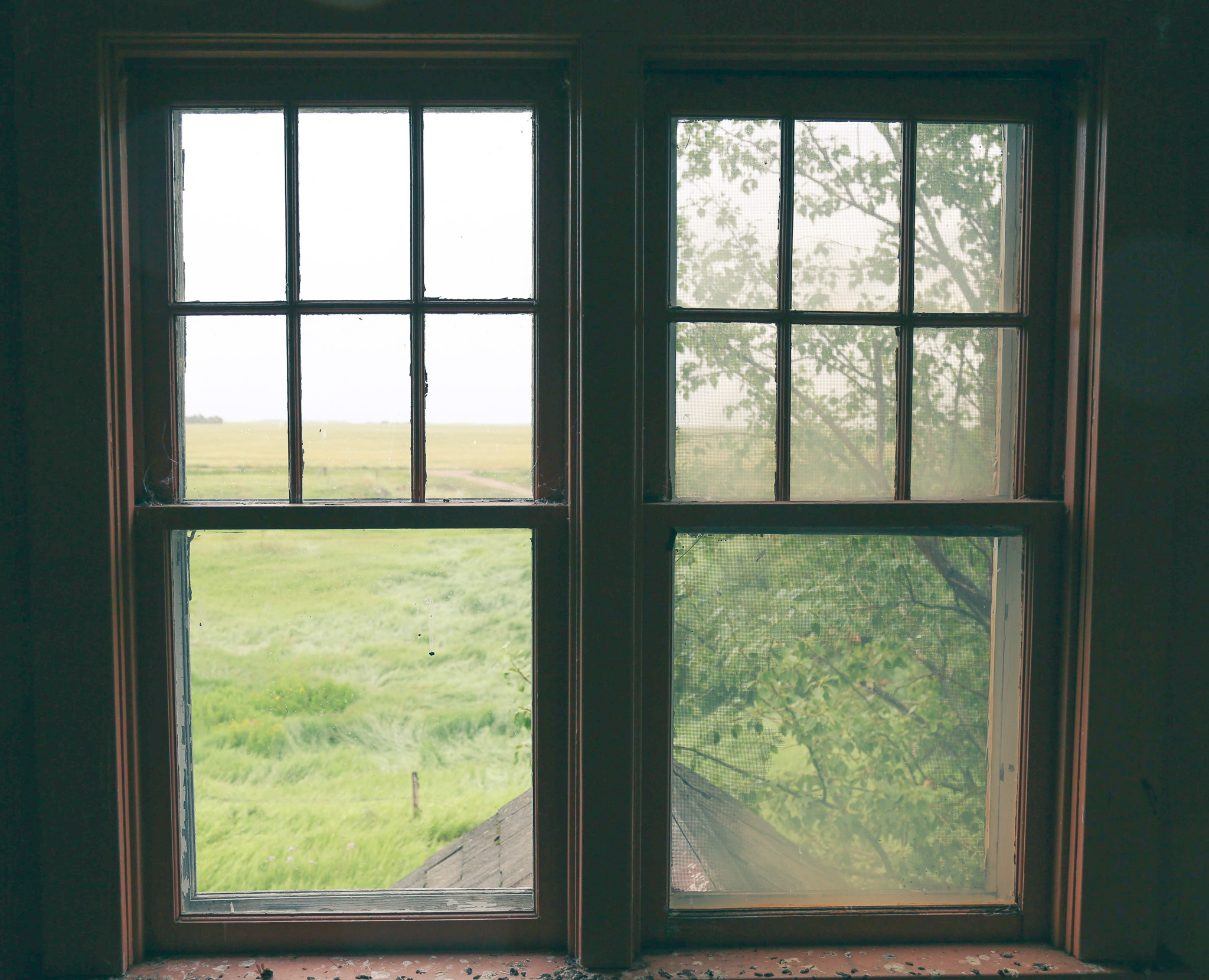 Room with a view - One of the upstairs bedrooms 