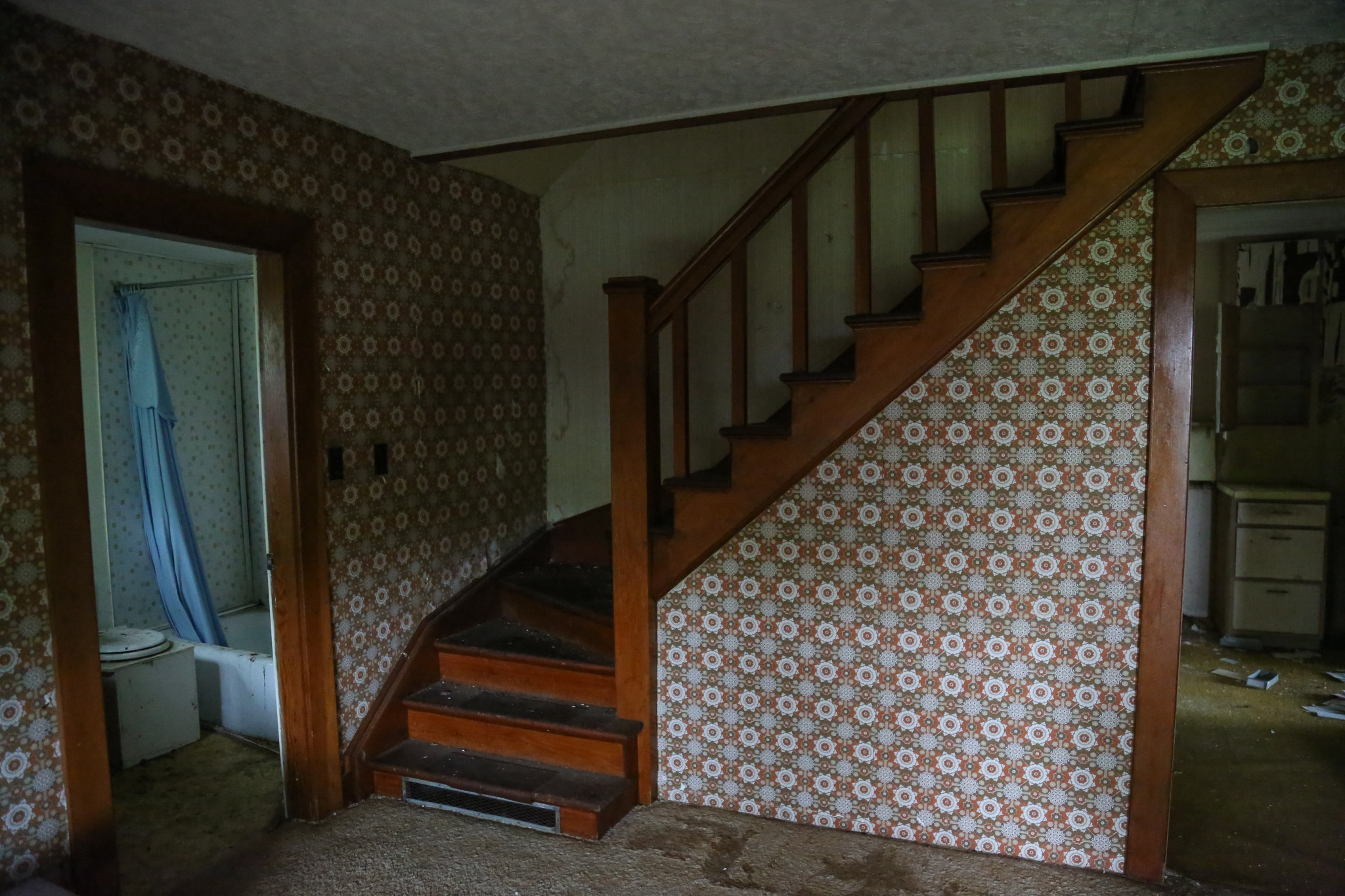 The stairs