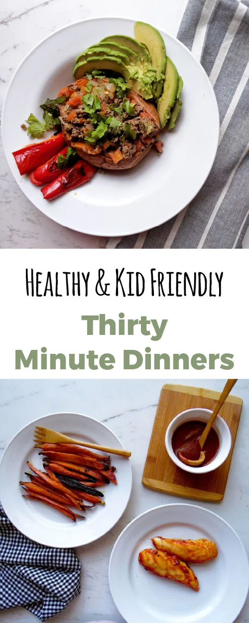 Quick and easy dinner recipes that I can make in thirty minutes. All recipes are gluten free and dairy free, mostly Paleo and some Whole30. Family friendly and dinners kids love. My place for quick, easy, healthy dinner recipes.