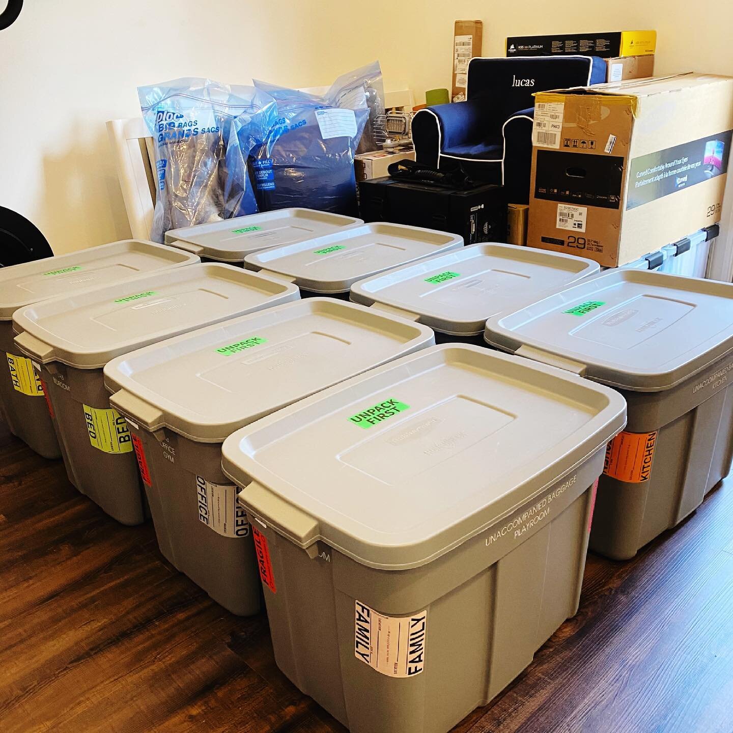 The first of our shipments to Italy goes out tomorrow &mdash; our unaccompanied baggage (UAB)! We&rsquo;re allotted 1,000 pounds that goes via air (vs. the majority of our stuff which goes by boat and may take several months). Here&rsquo;s what I did