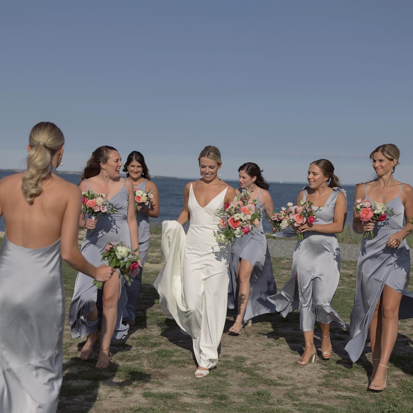 Scenes from a September evening by the sea, embracing the last few days of summer with eager anticipation of fall. 

#deborahzoephotography #deborahzoeweddings 

Annie &amp; Zach Wedding Professionals :
Planning : @jessicahennesseyweddings
Photograph