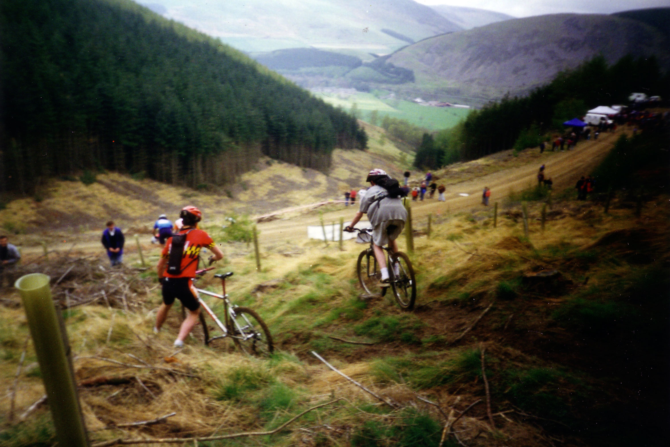 Mountain Biking in Peebles (by Mark Summerville)