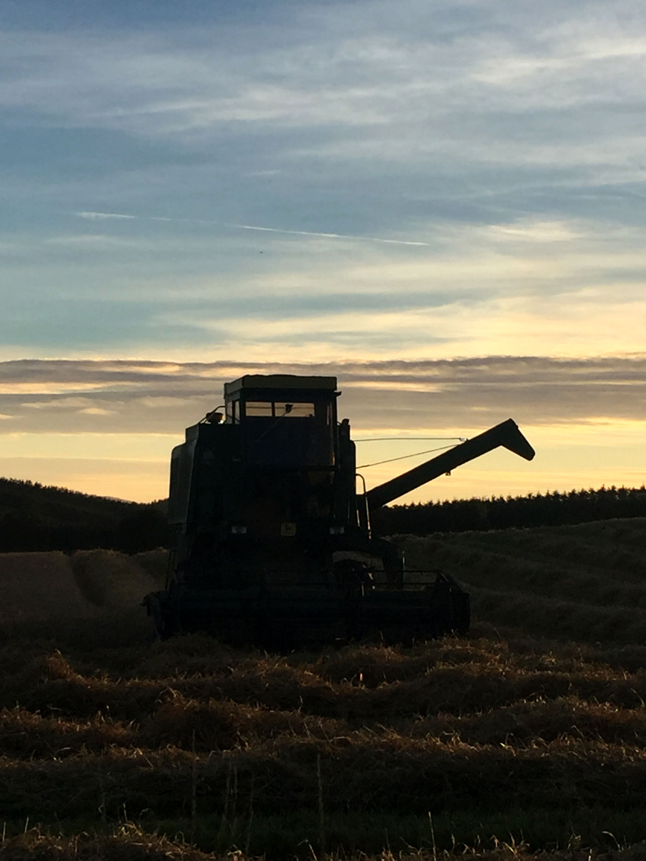 Trusty old John Deere Combine (circa 1970s)