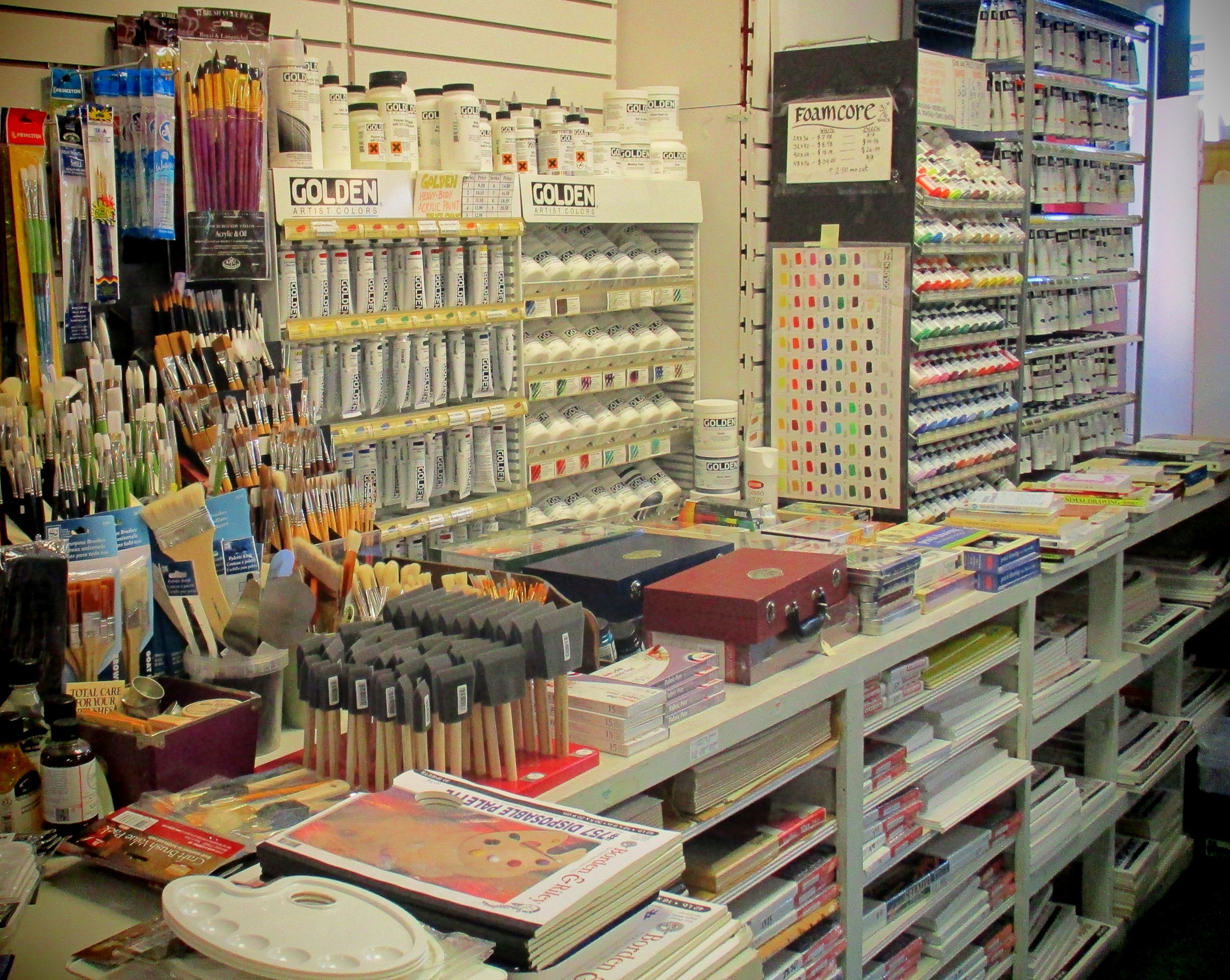   Quality Art Supplies  For Amateurs &amp; Professionals   List of products  