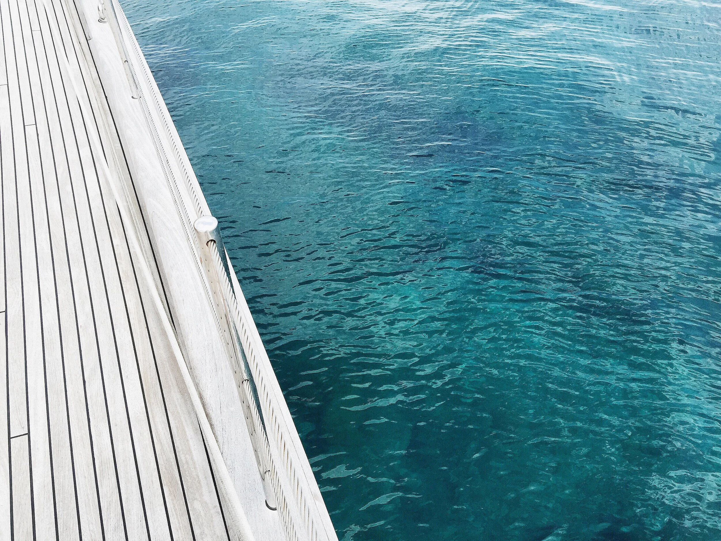 boats and crystal clear water= the perfect combo id say. kindof like eating chocolate in the shower.
