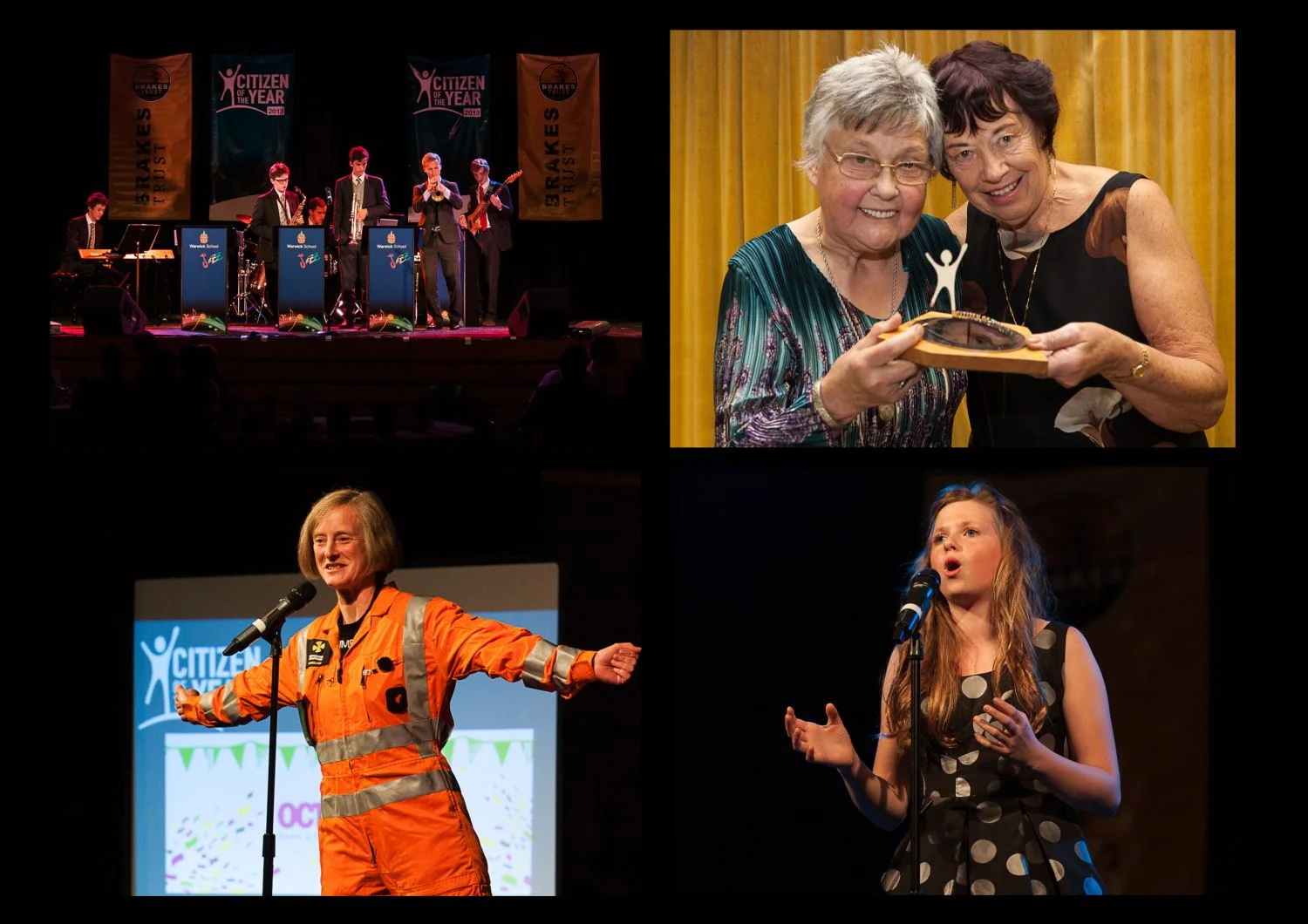 Musical acts speakers and winners