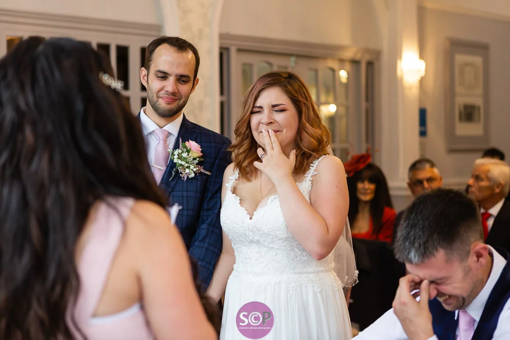 reactions to reading at wedding the iliffe coventry wedding