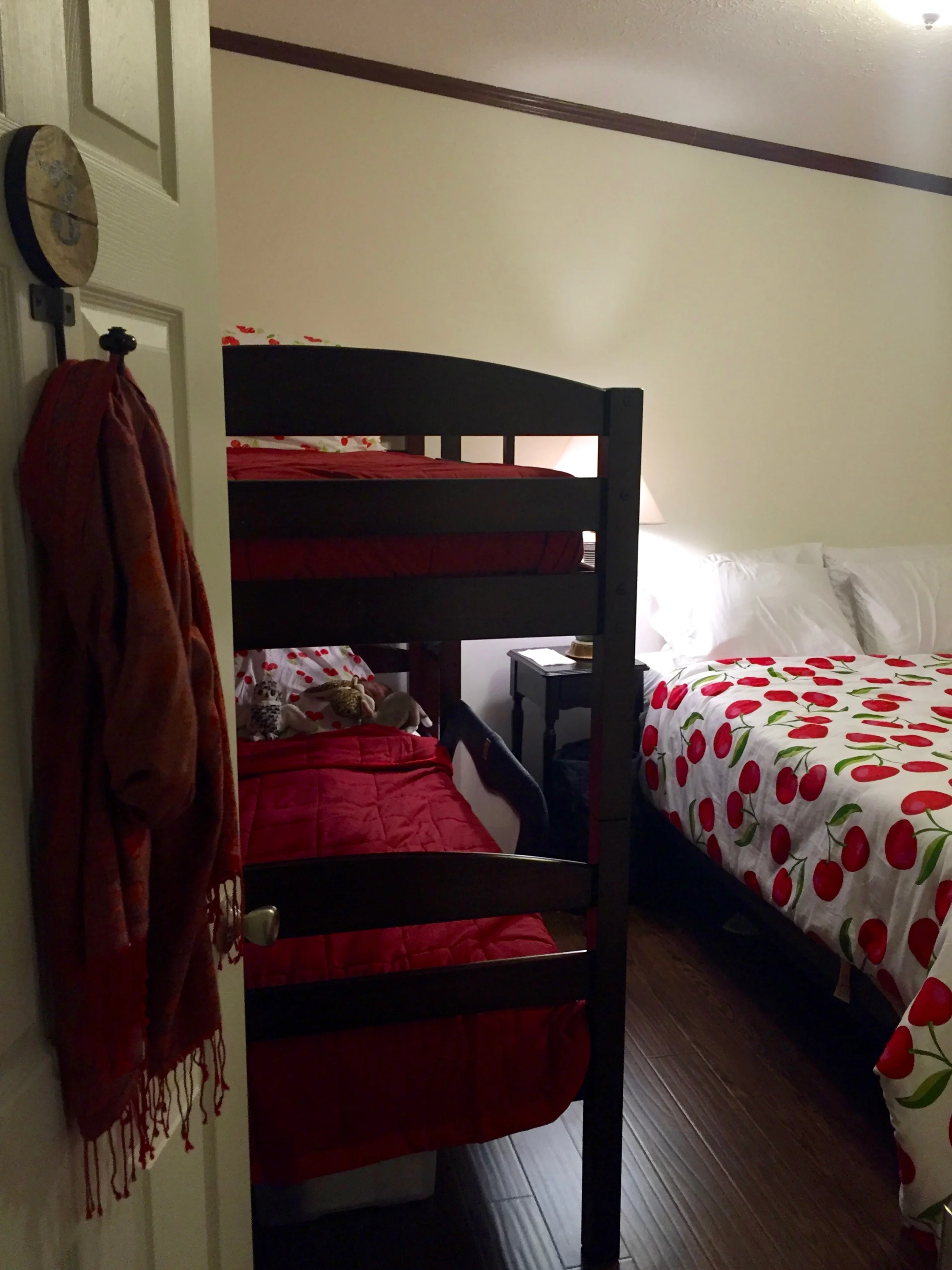 bunk and queen bedroom