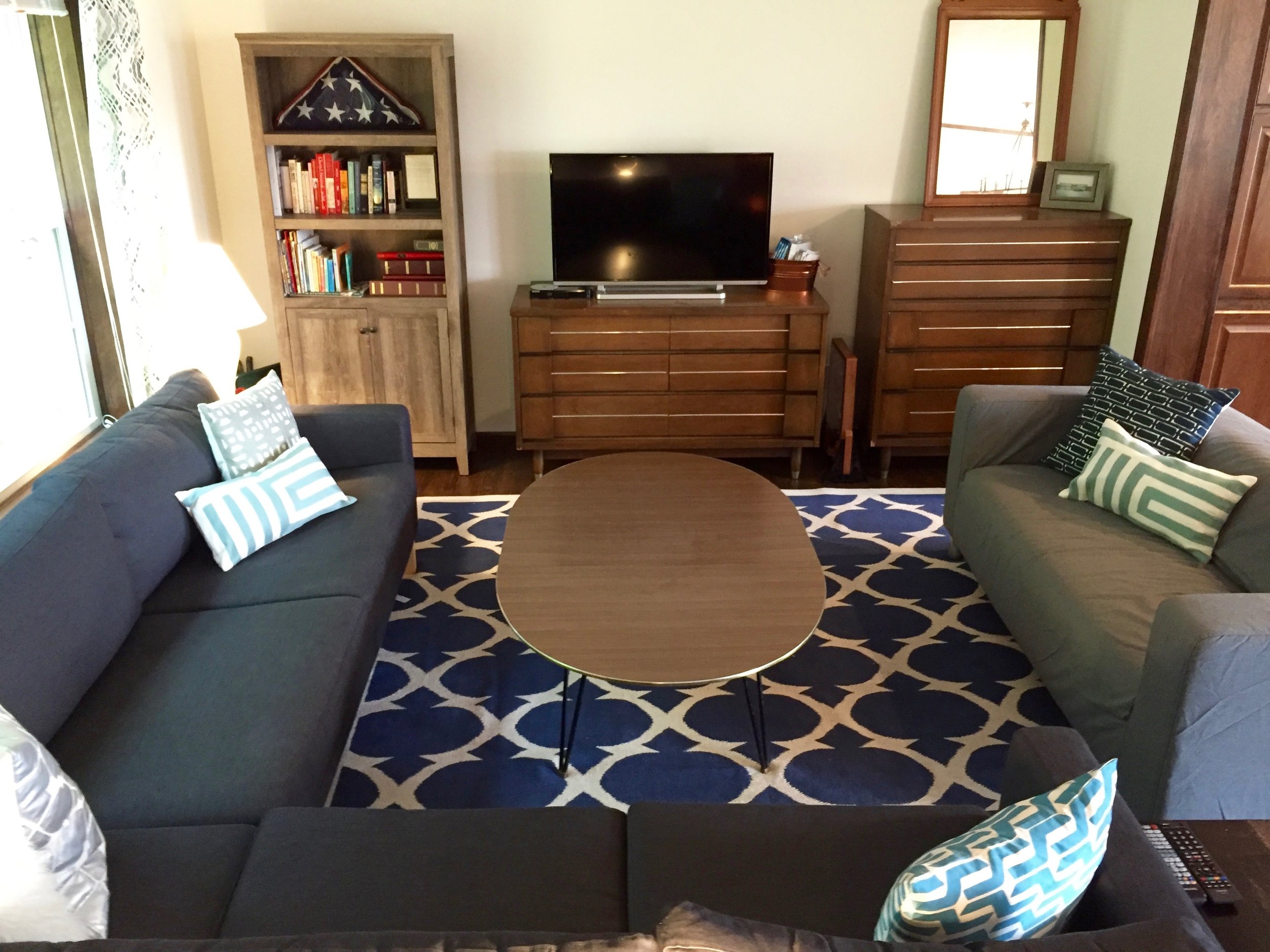 Seating Behind the Couch Pinspiration vs. Reality Brooklyn