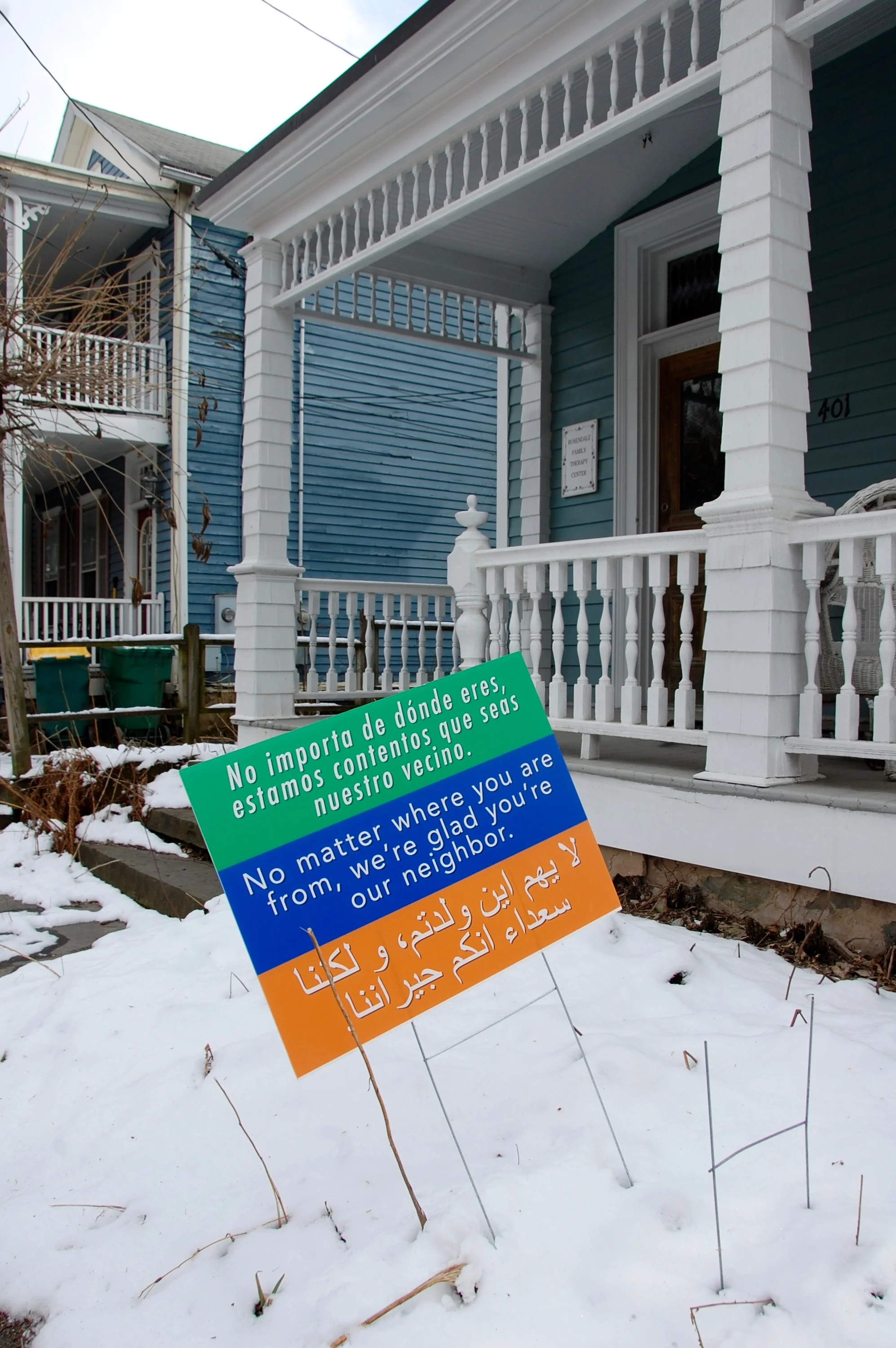 Rosendale Family Therapy Center: No matter where you are from, we're glad you're our neighbor.