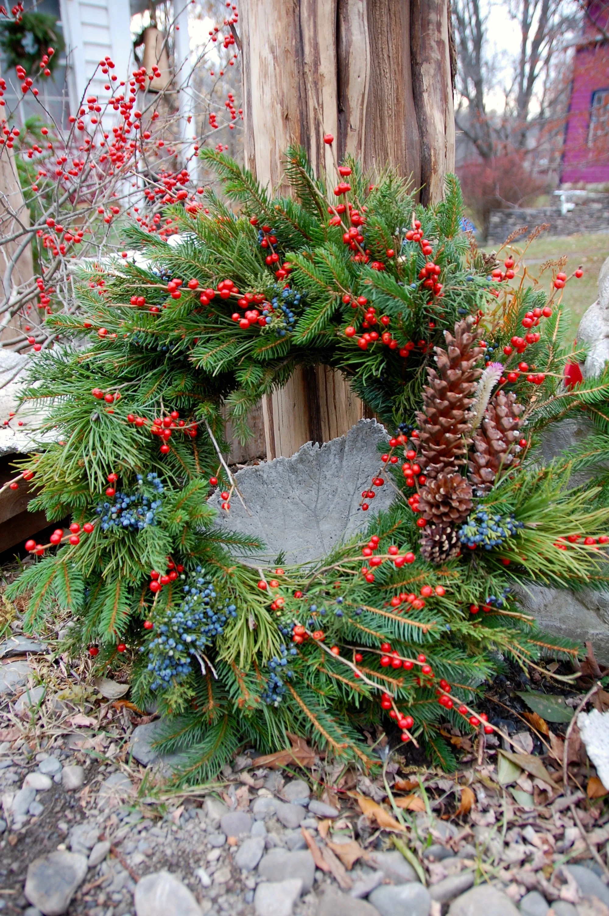 hort and pott wreathing workshop