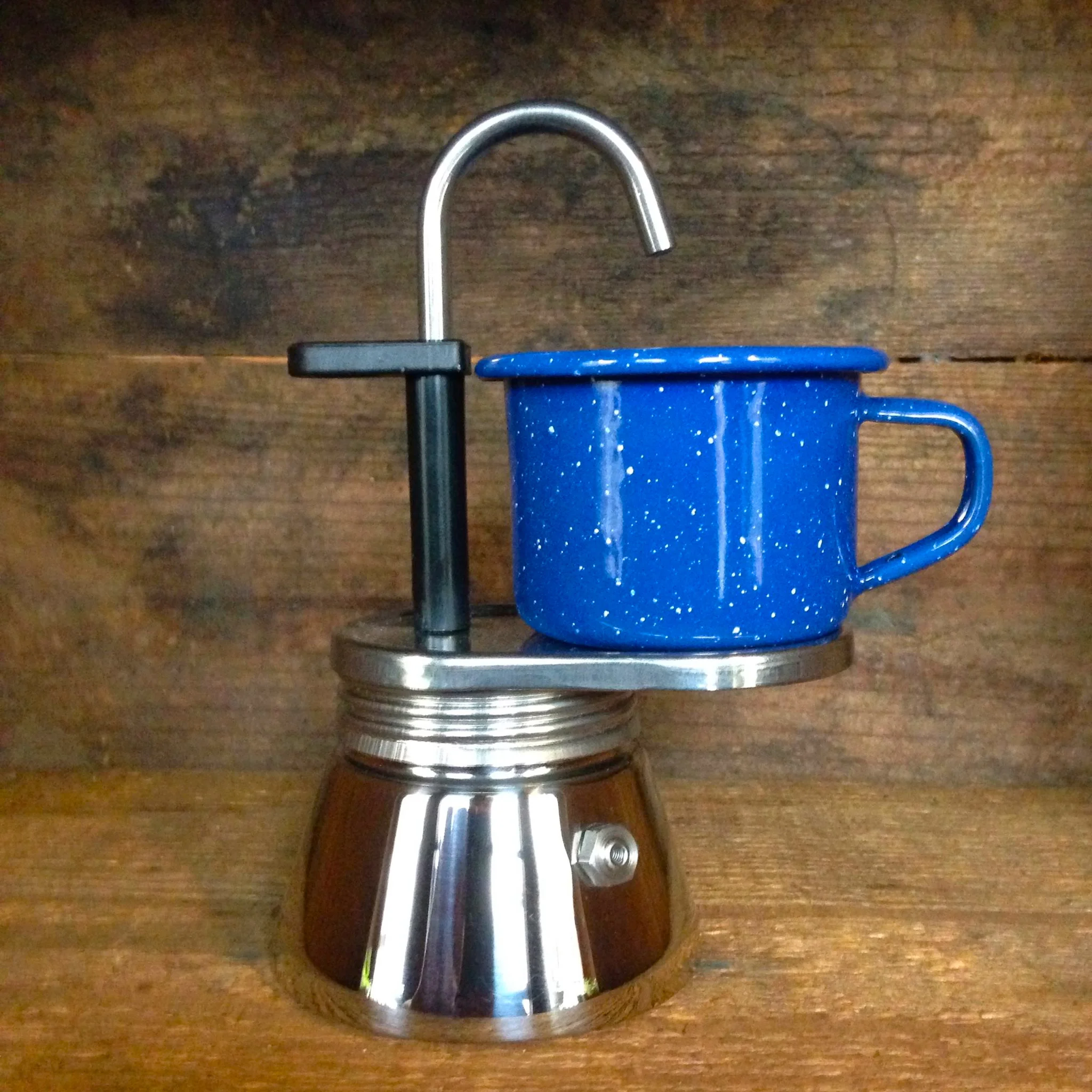 An Espresso Maker for Campers and Glampers