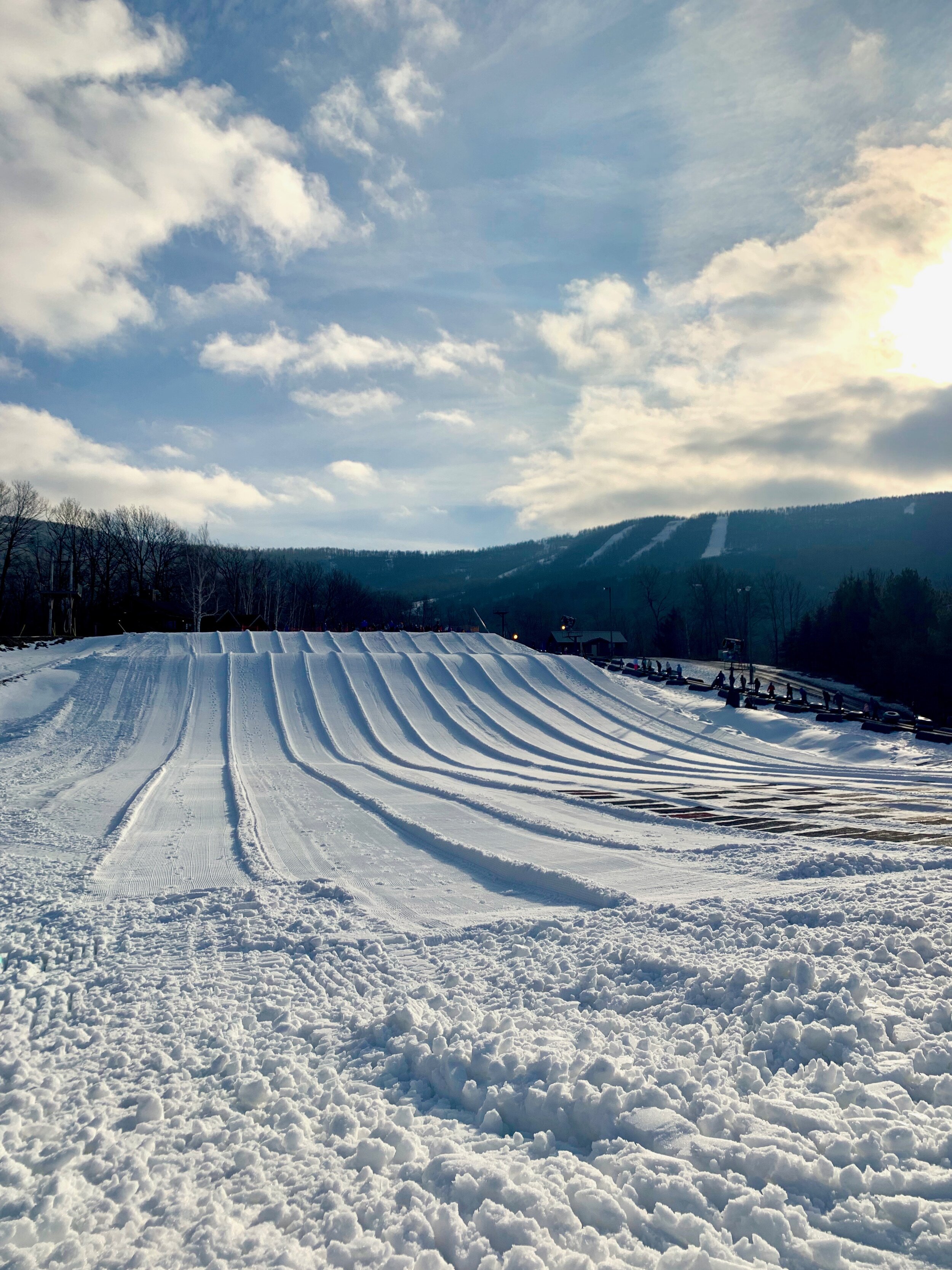 Snowtubing + Snowmobiles at Windham Mountain Adventure Park