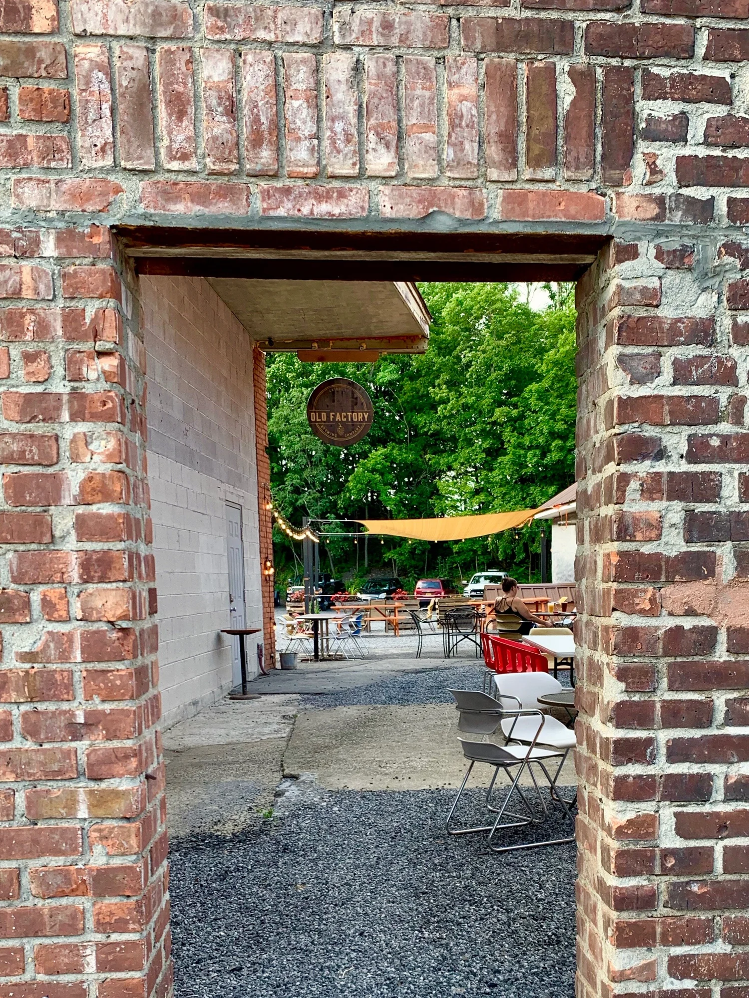 Old Factory Brewing Company: Best Beer-Drinking Porch in the Catskills