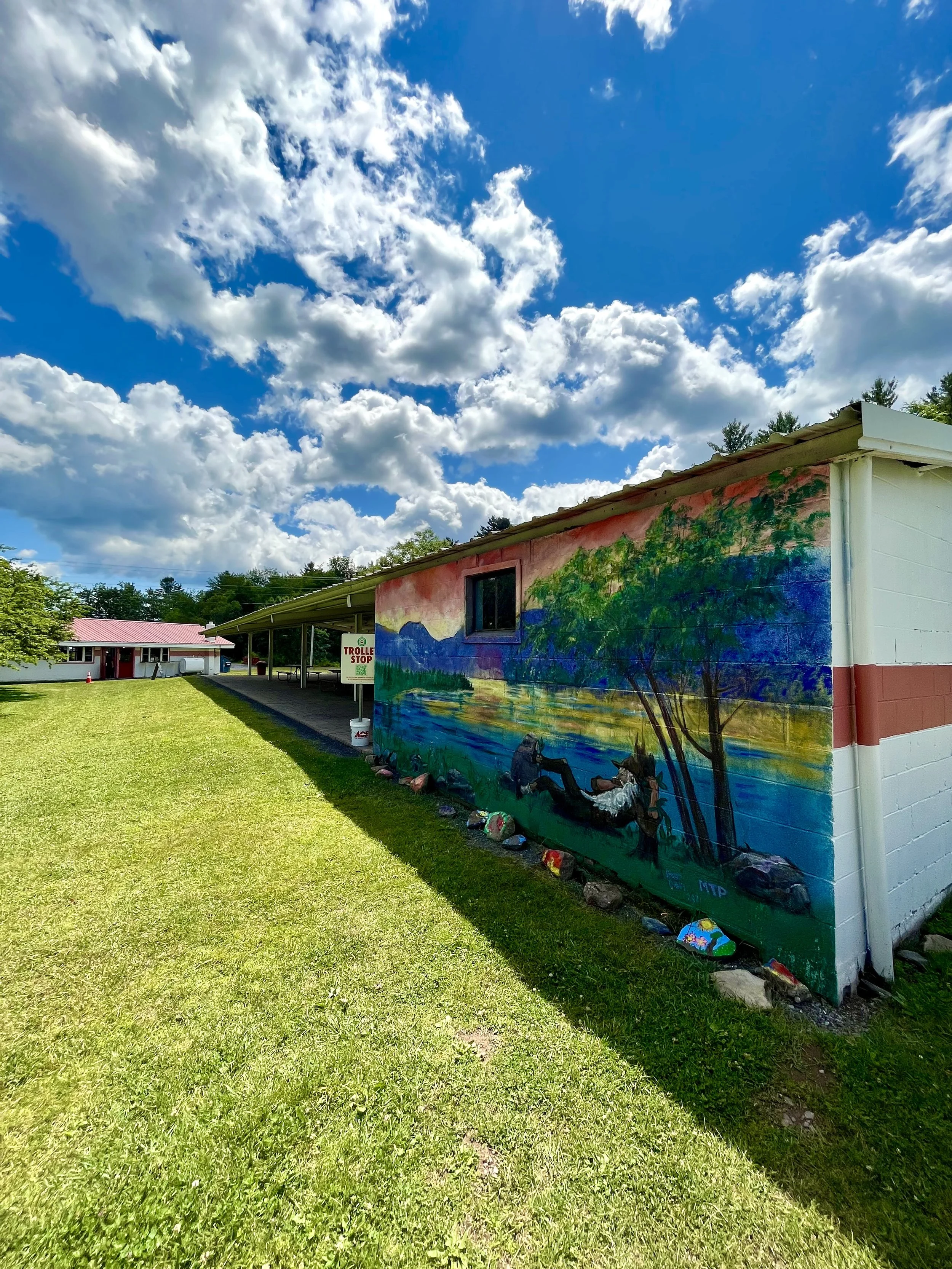 Catskills Playground with Lobster Rolls Nextdoor? OKAY!
