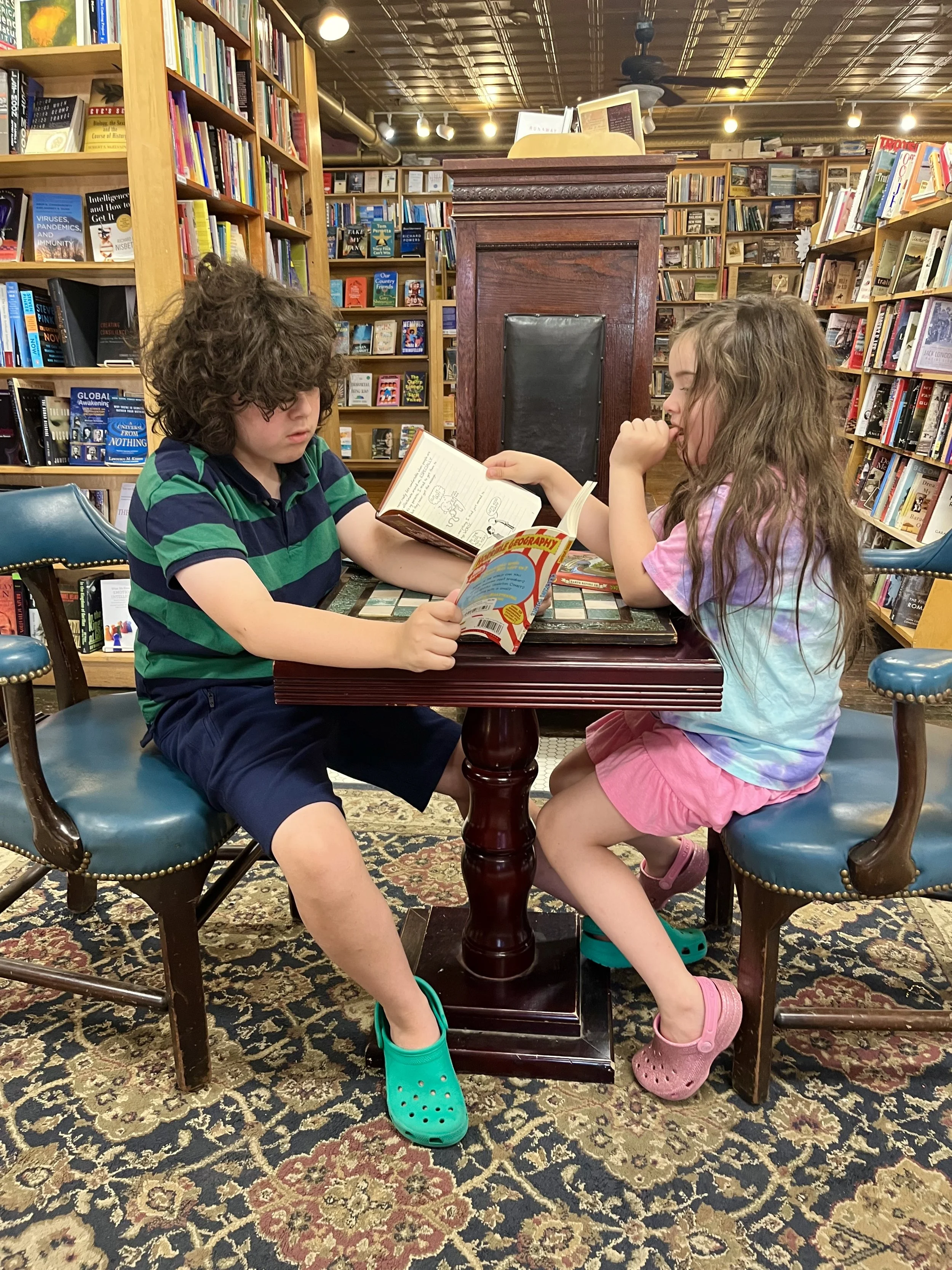 Books and Coffee in Saugerties: Inquiring Minds
