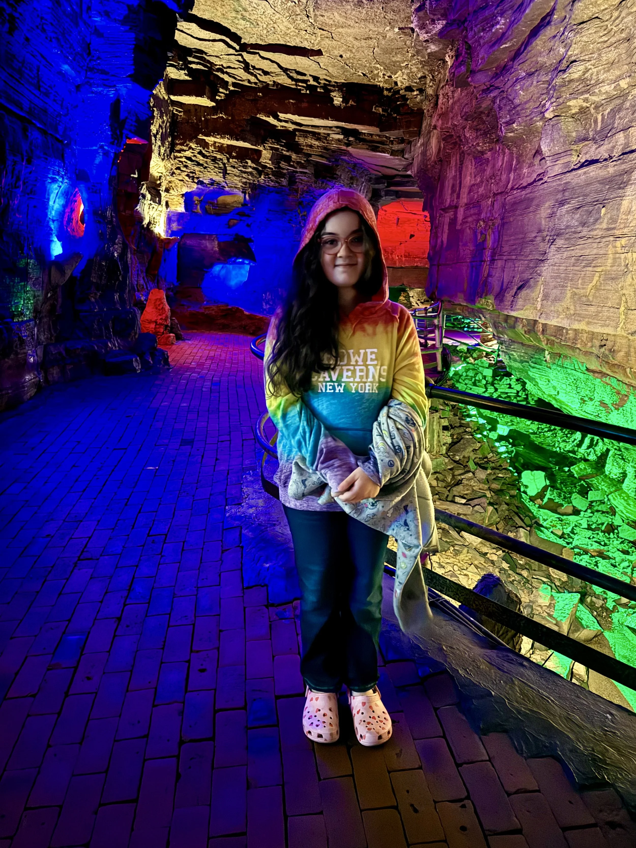 Howe Caverns with Teens and Tweens