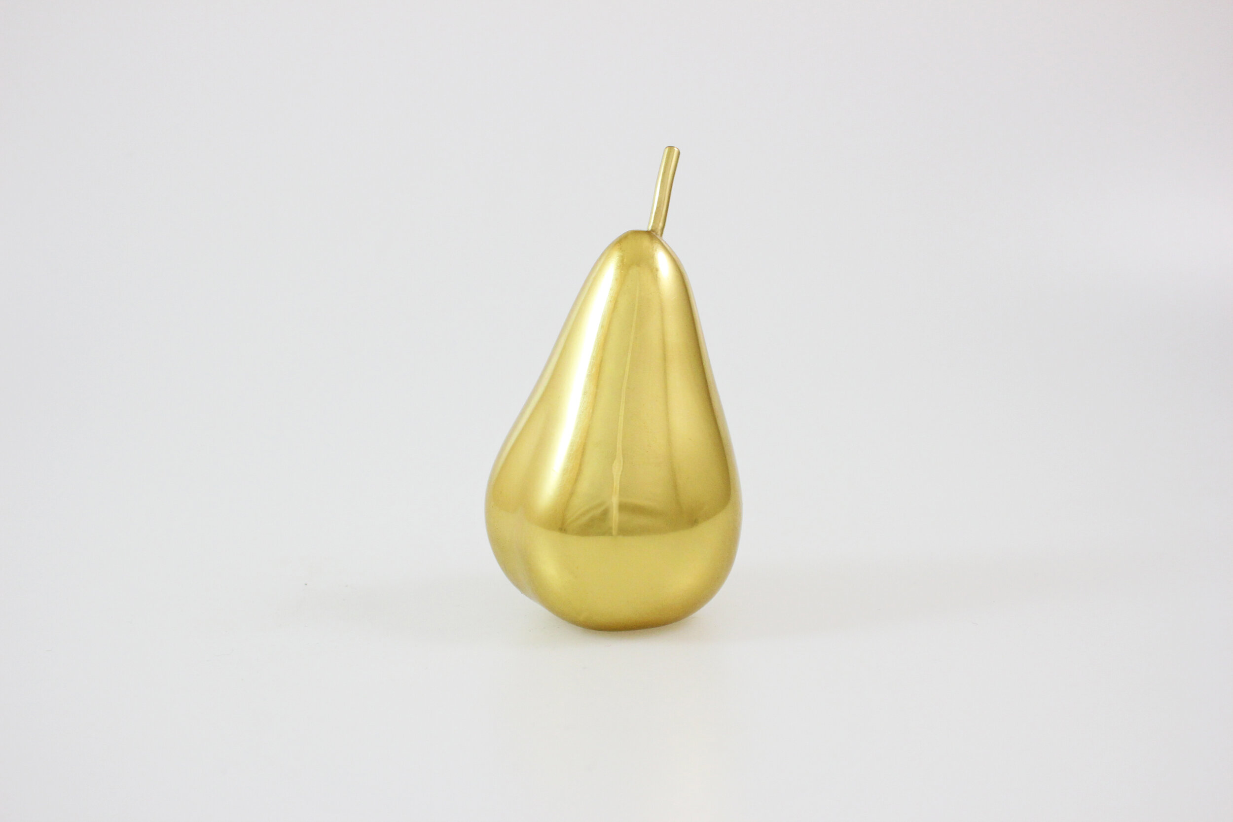 Solid Brass Pear