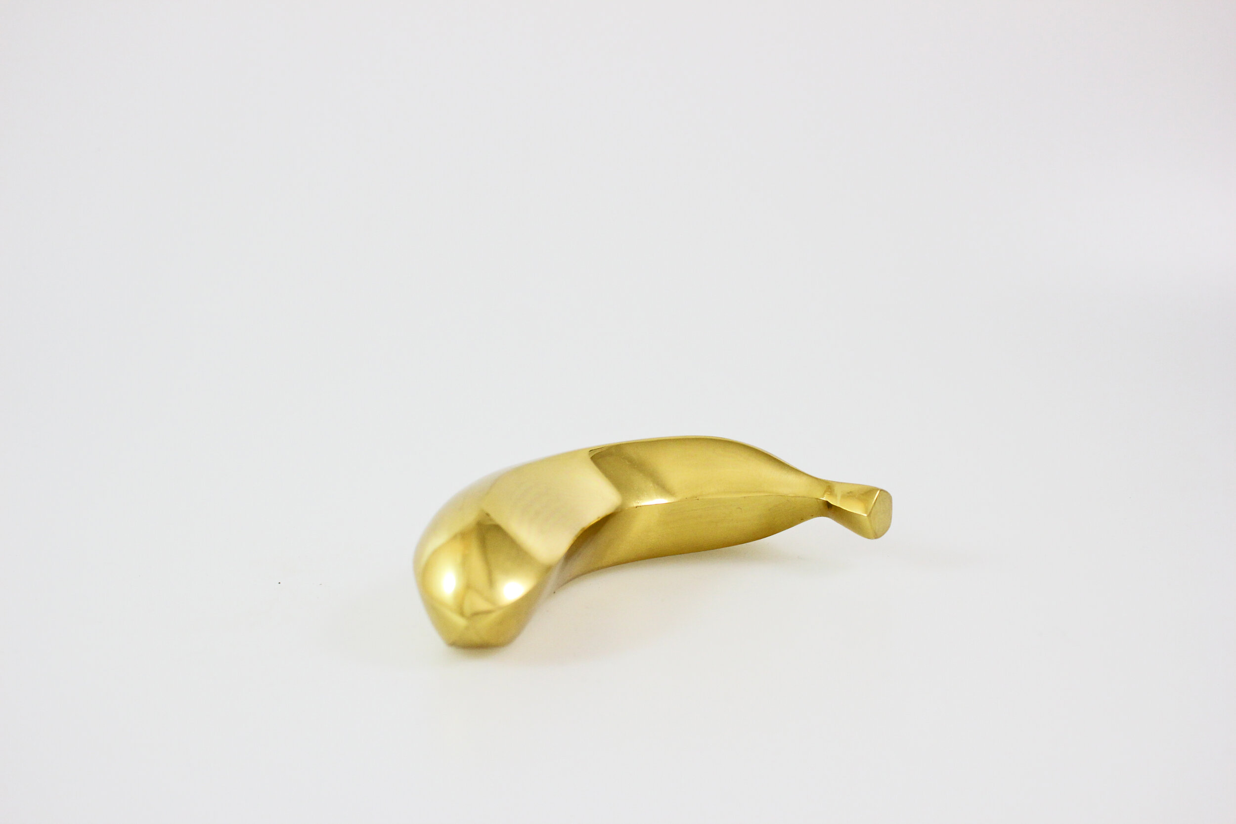 Solid Brass Banana