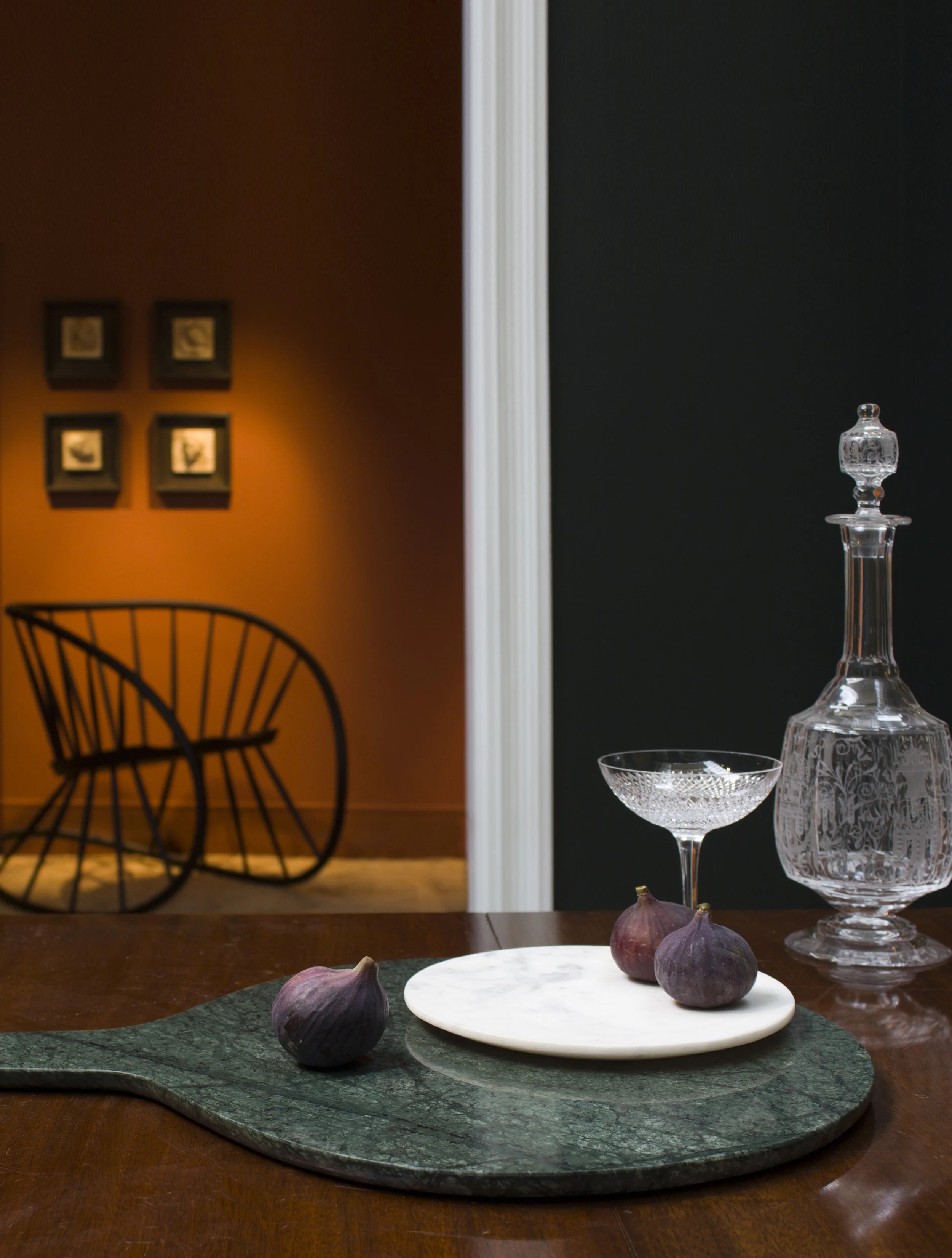 Large GREEN MARBLE CHAKLA