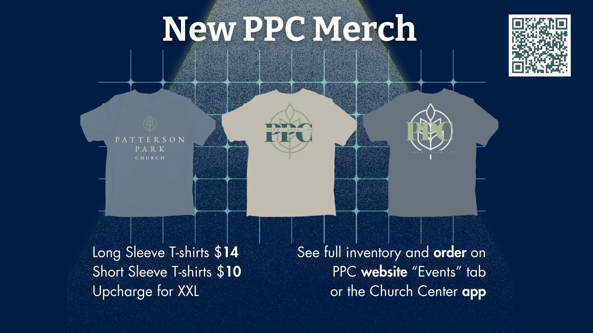Announcements — Patterson Park Church